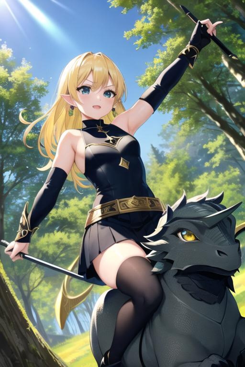 女騎士とドラゴンさん