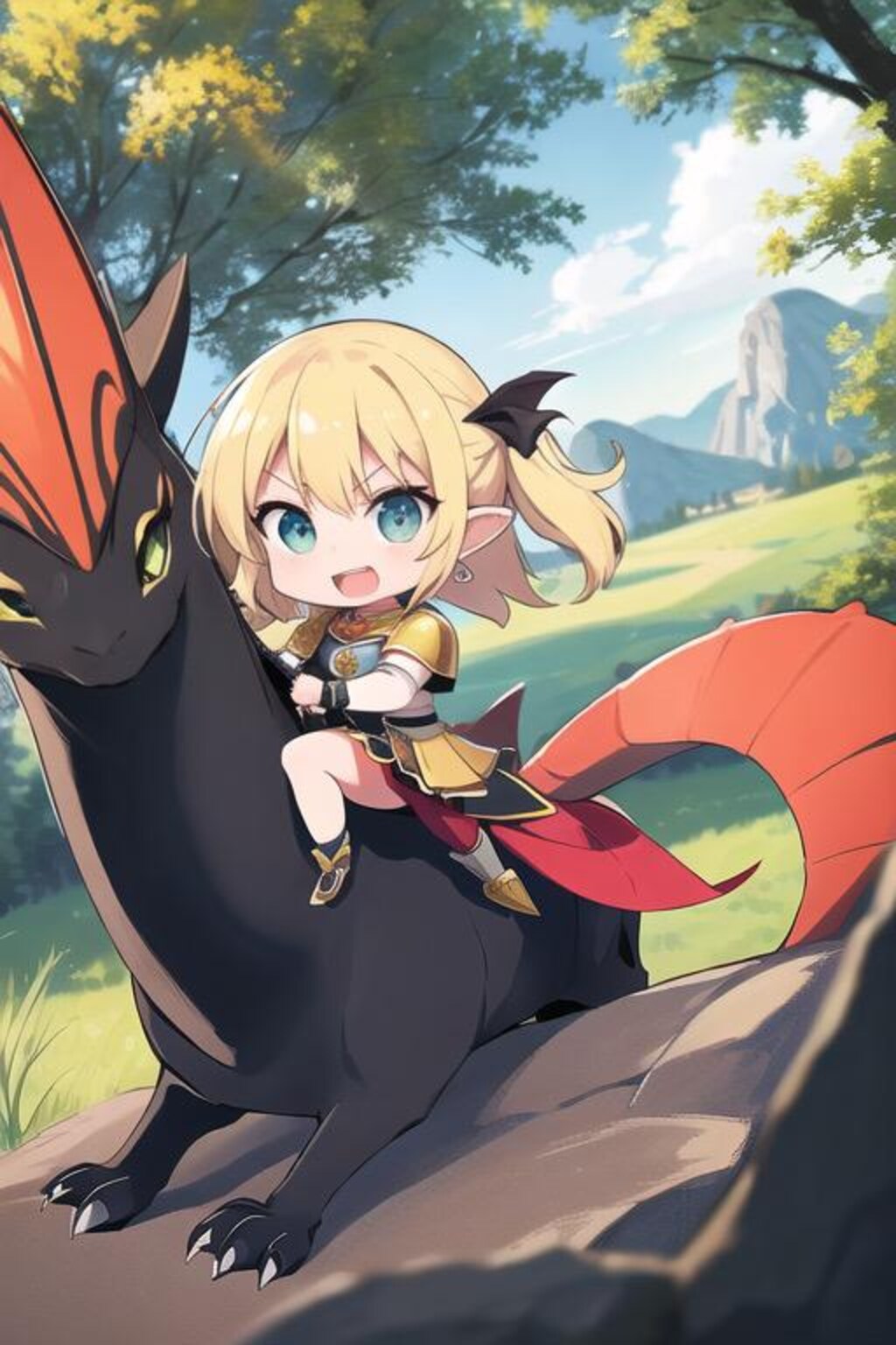 女騎士とドラゴンさん
