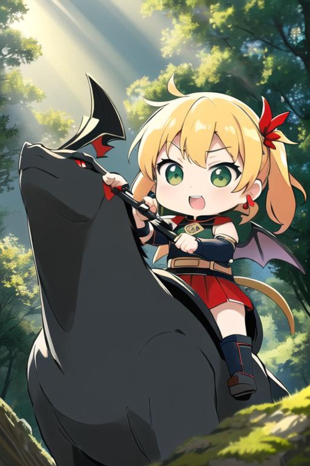 女騎士とドラゴンさん