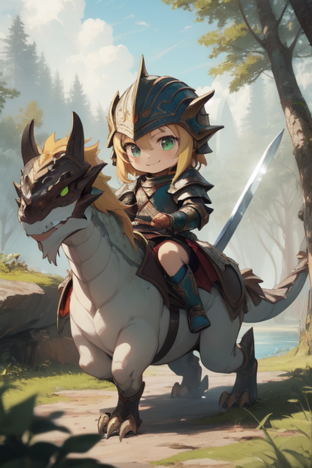女騎士とドラゴンさん