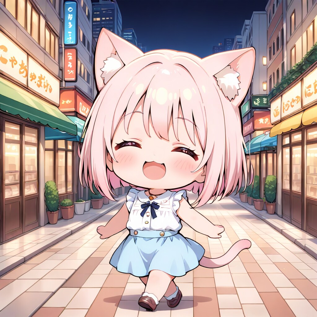 こんばんにゃん
