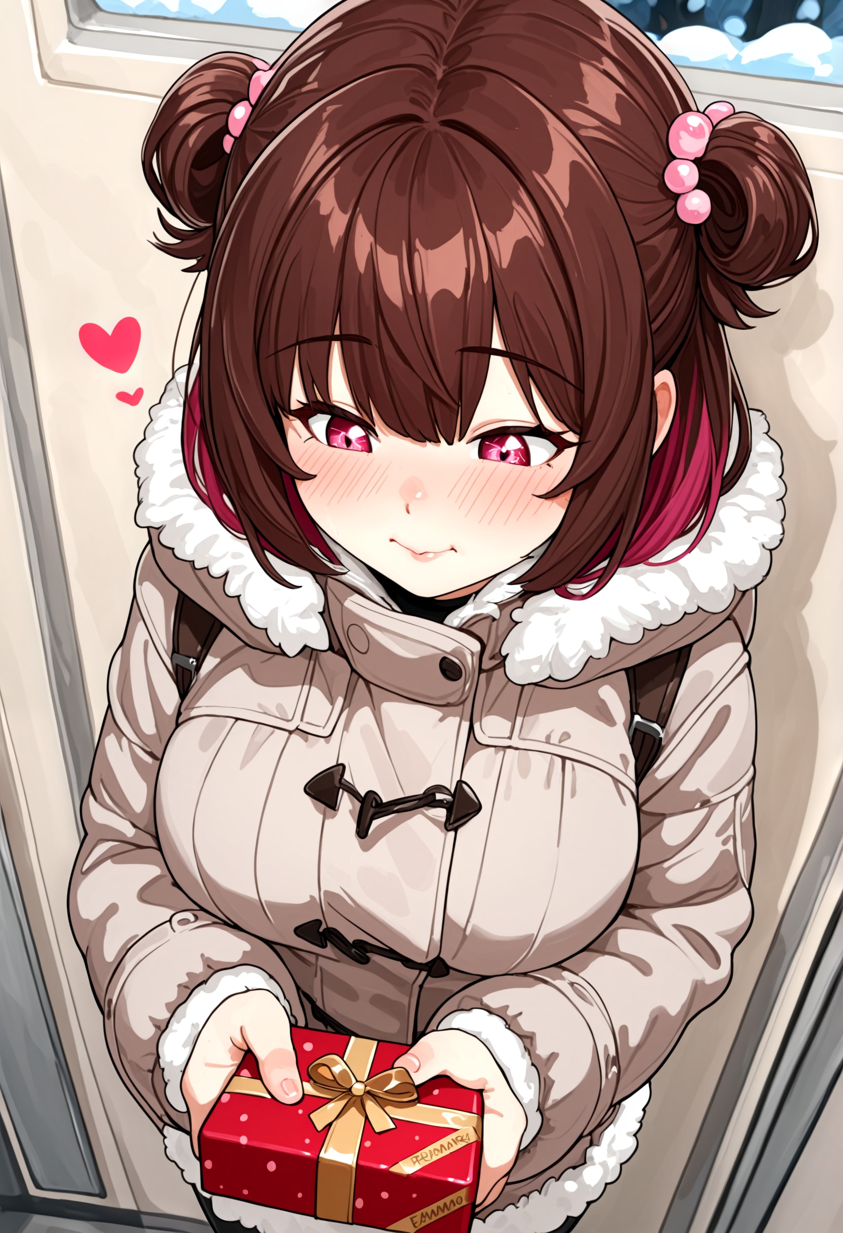 受け取ってもらえるかな | の人気AIイラスト・グラビア