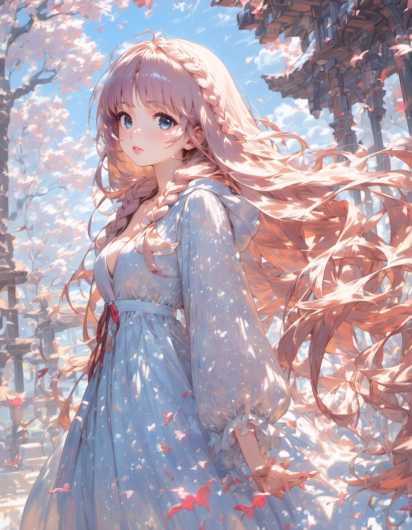 Pink-Haired Nymph | の人気AIイラスト・グラビア