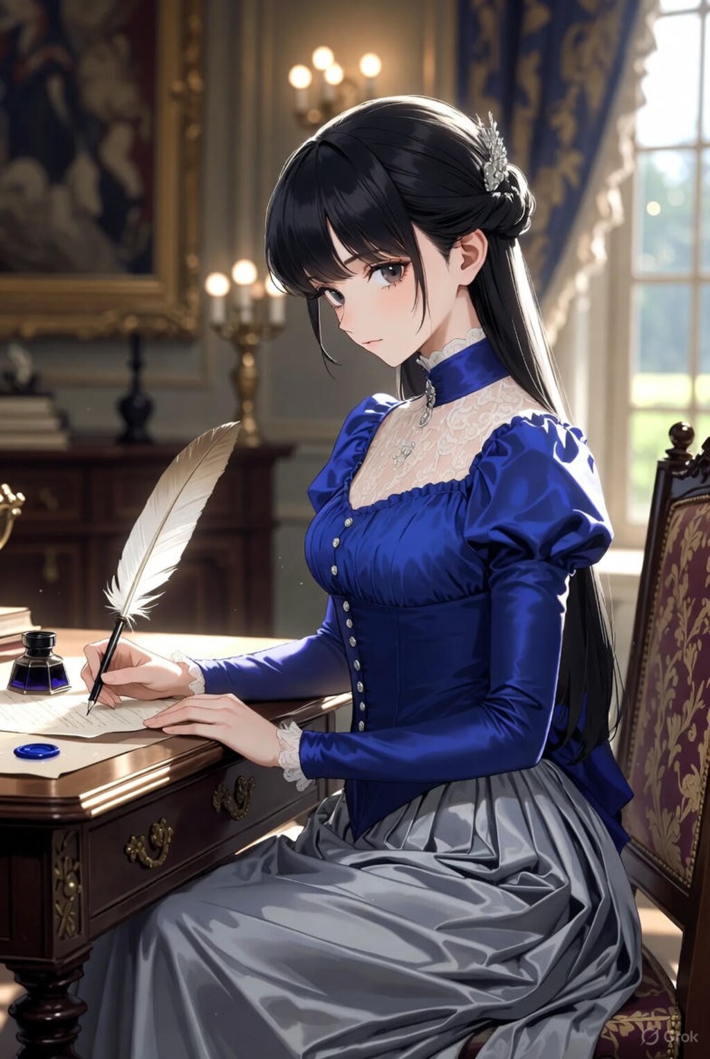 貴族令嬢（おてがみ）