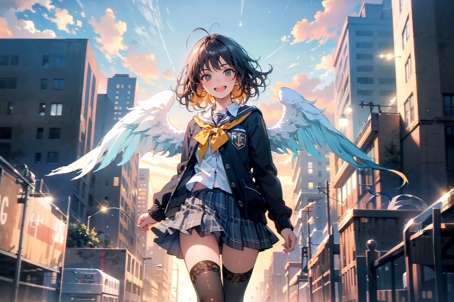 夜明け | の人気AIイラスト・グラビア