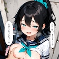 乳揉み手コキ 4枚目