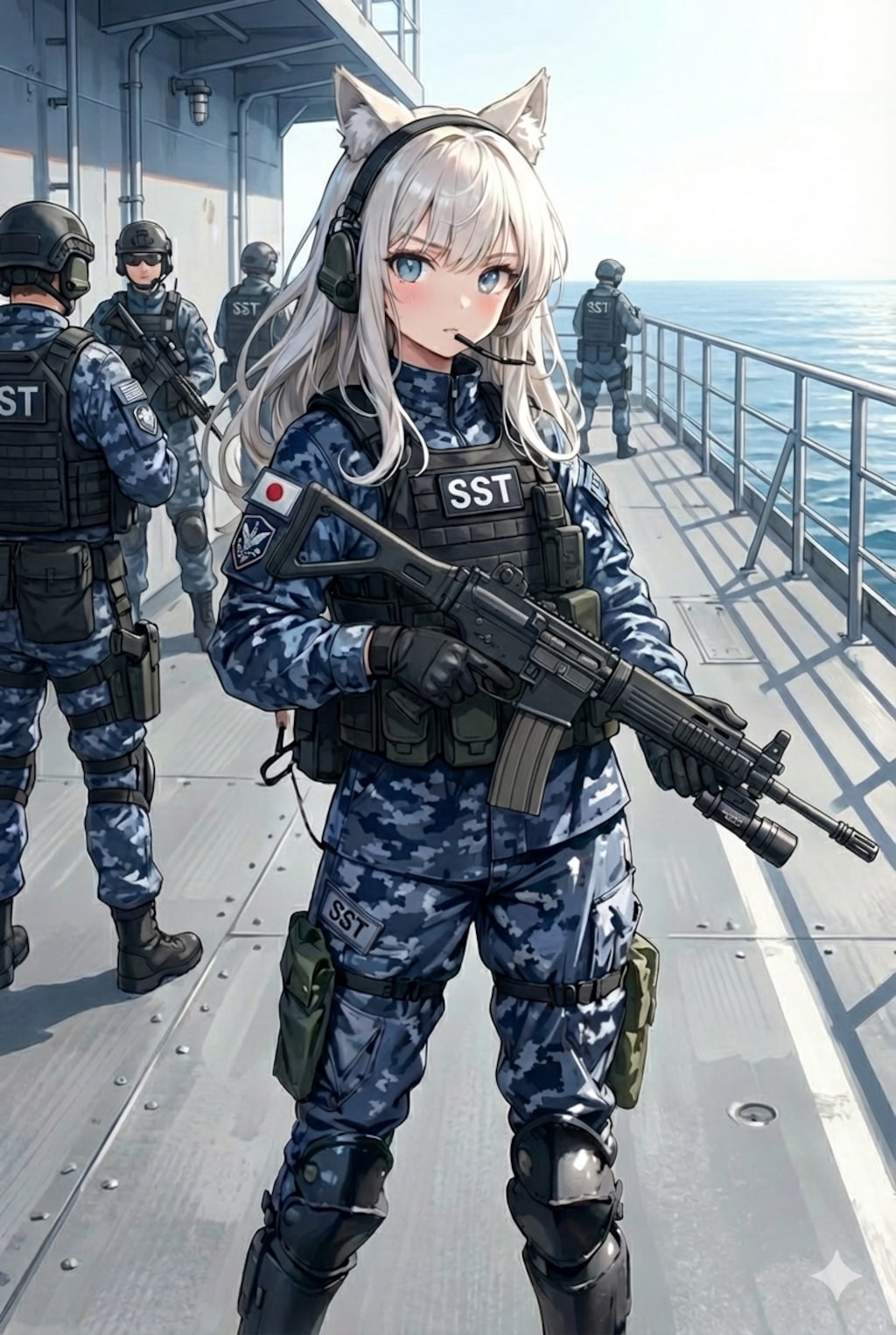 海上テロに対処する「海猿」💥💥💥