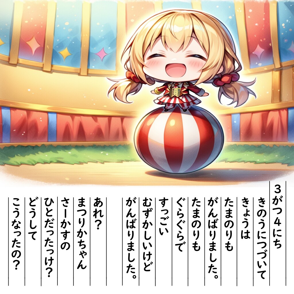 【絵日記】たまのりもします