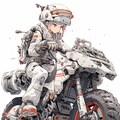 offroad bike sci-fi mode  酷道探検隊 4枚目