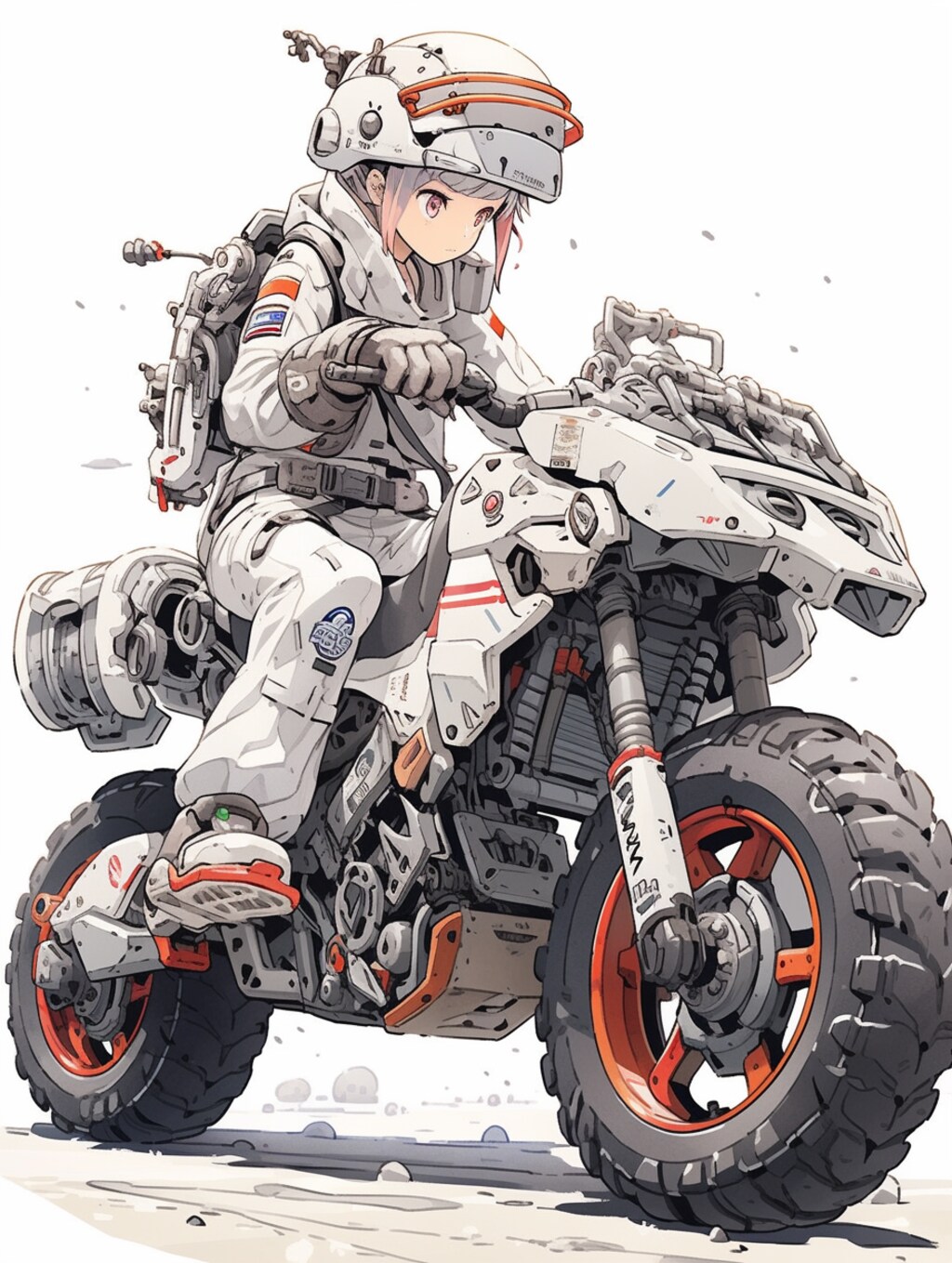 offroad bike sci-fi mode  酷道探検隊