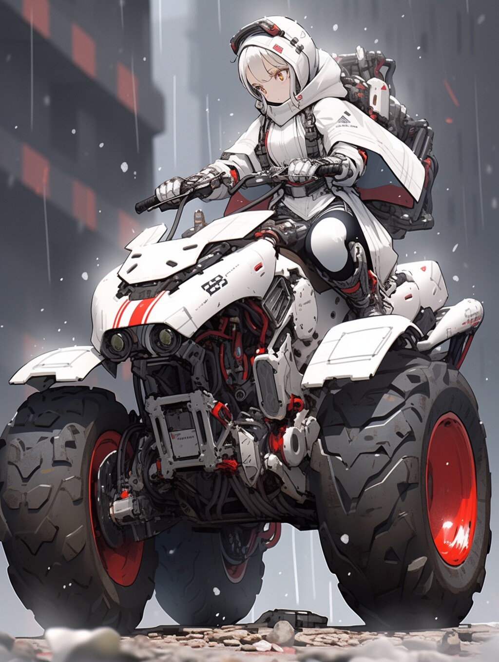 offroad bike sci-fi mode  酷道探検隊