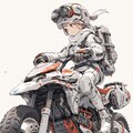 offroad bike sci-fi mode  酷道探検隊 9枚目