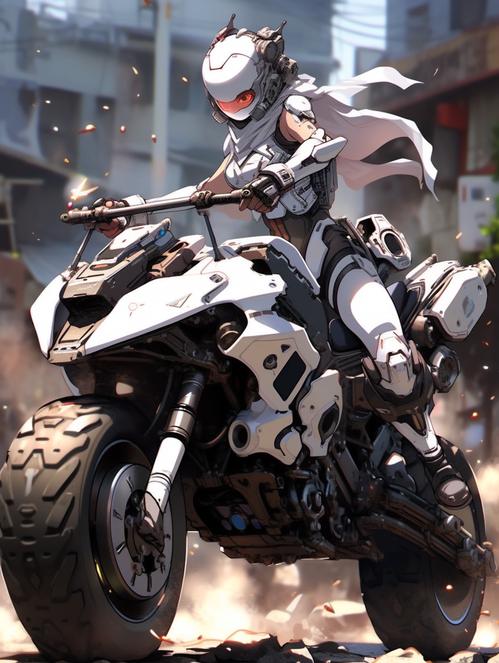 offroad bike sci-fi mode  酷道探検隊