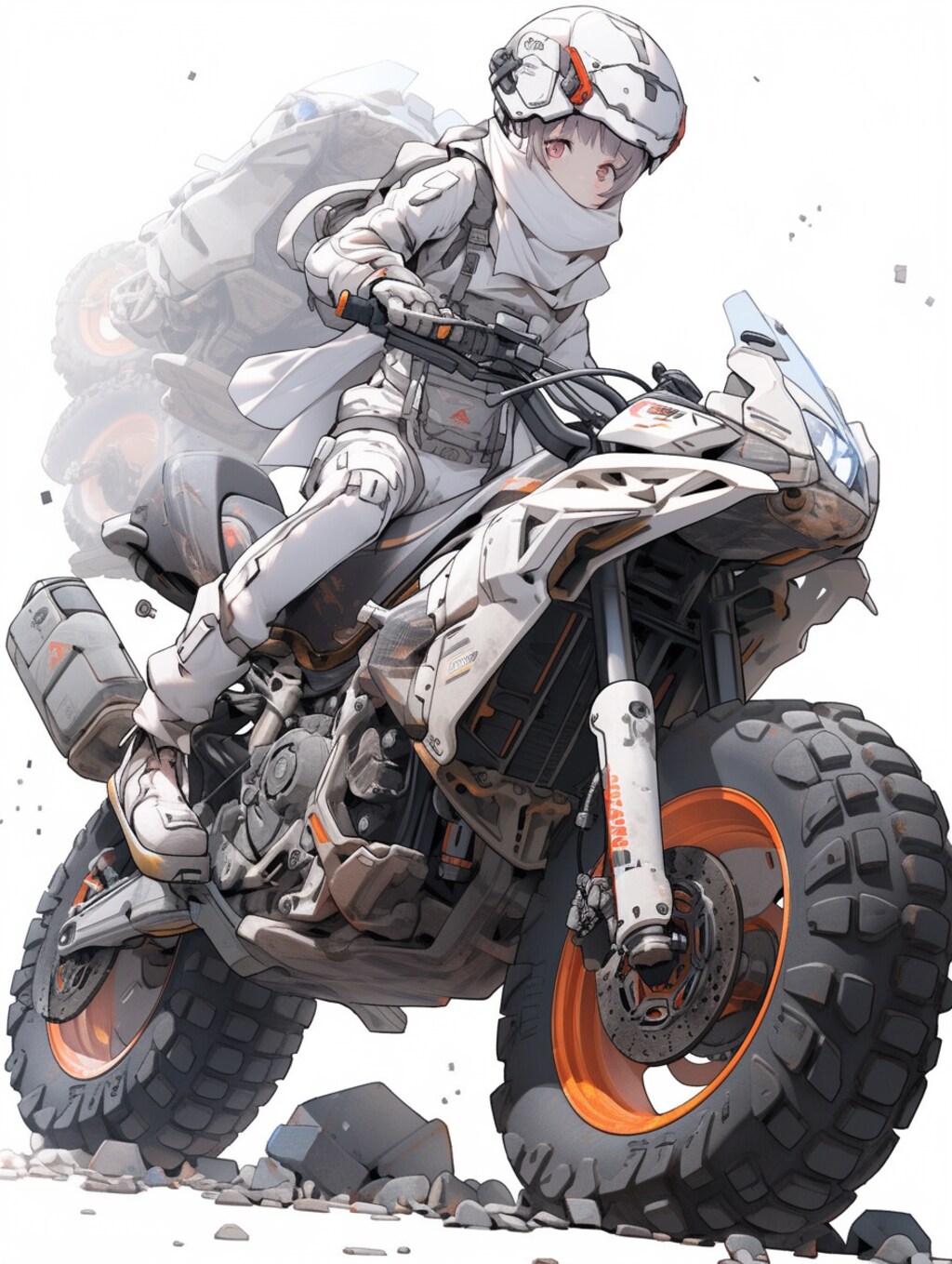 offroad bike sci-fi mode  酷道探検隊