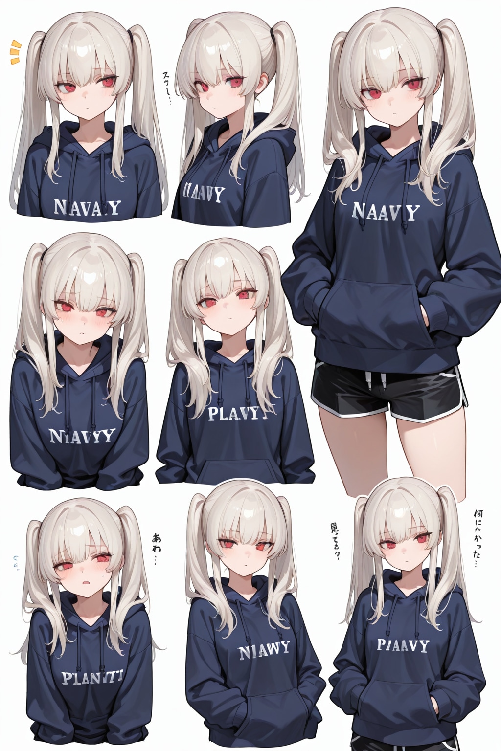 ブロンド髪が似合う女の子