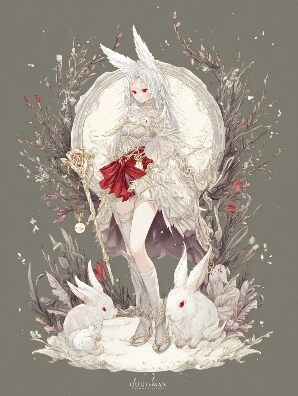 うさぎの守護神