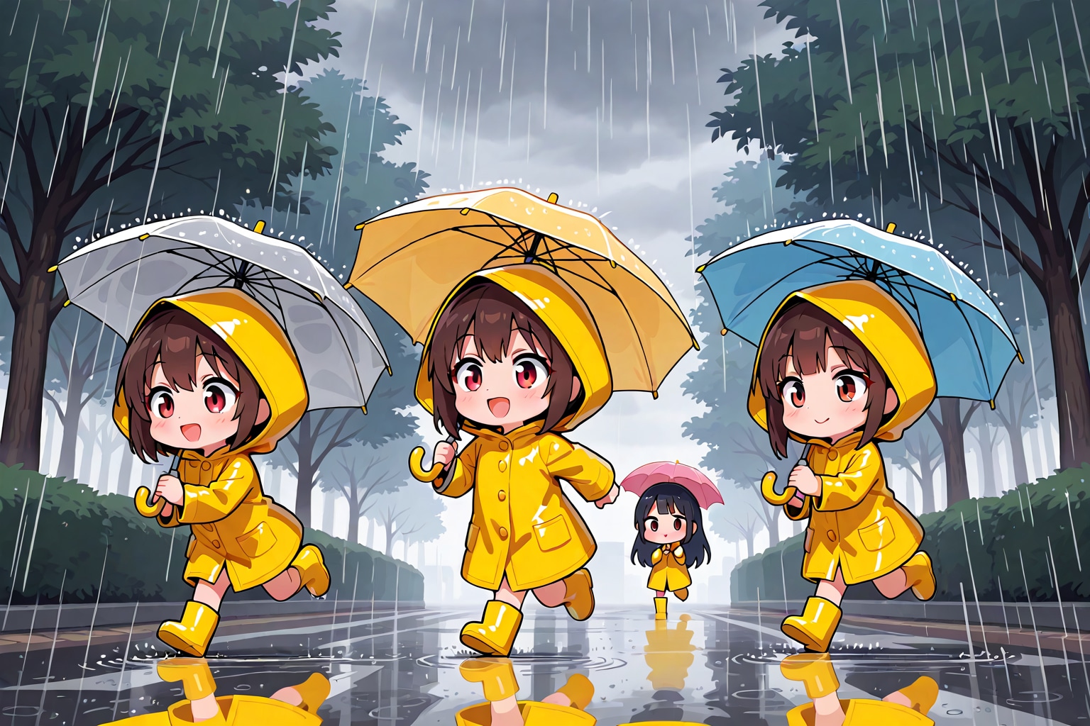 子供の頃って雨とかワクワクしたよね？
