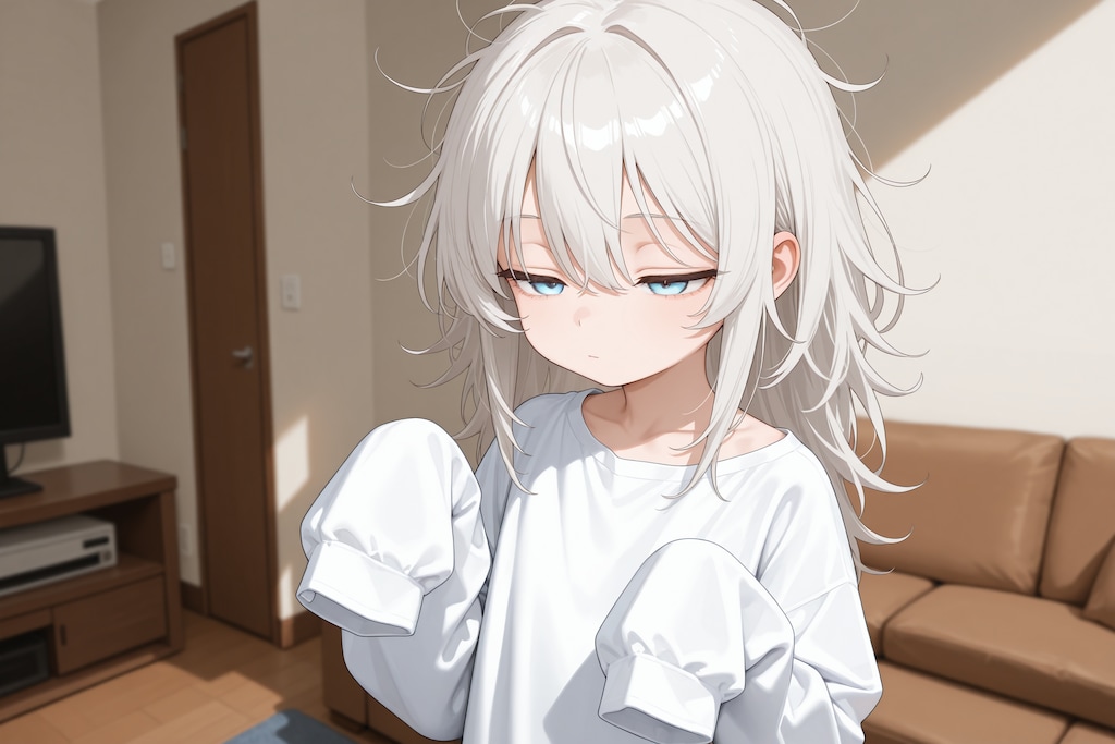 部屋着も少しずつ成長してるみたいですねー……