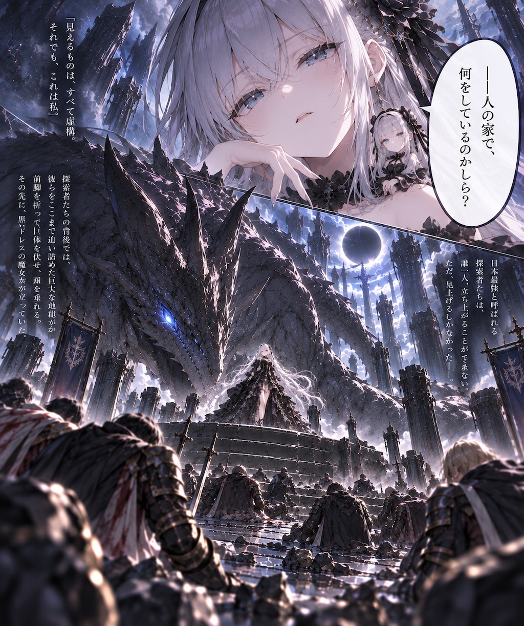 【虚構の魔女】第1話 初探索、一歩で魔女
