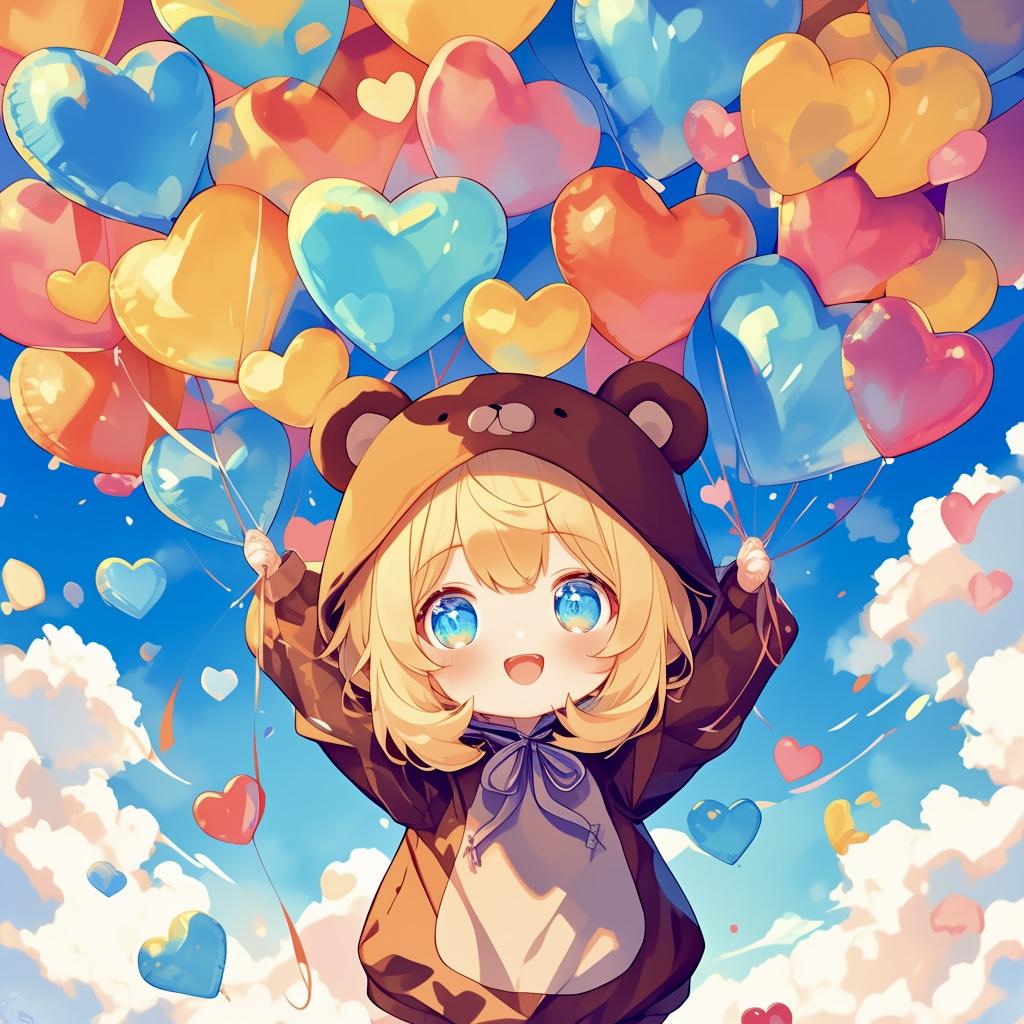 可愛いくま娘