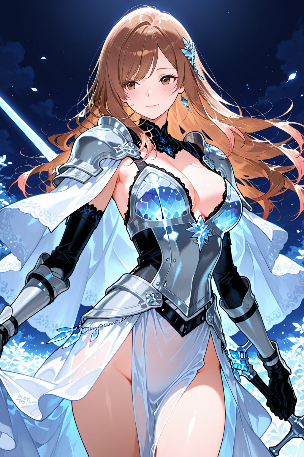 クリスタルアーマーの聖騎士