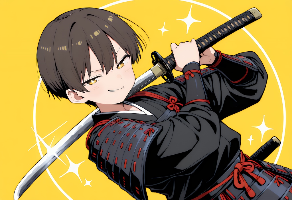 私はサムライだぞ！