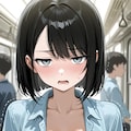通学痴漢される　美琴ちゃん 5枚目