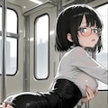 通学痴漢される　美琴ちゃん 4枚目