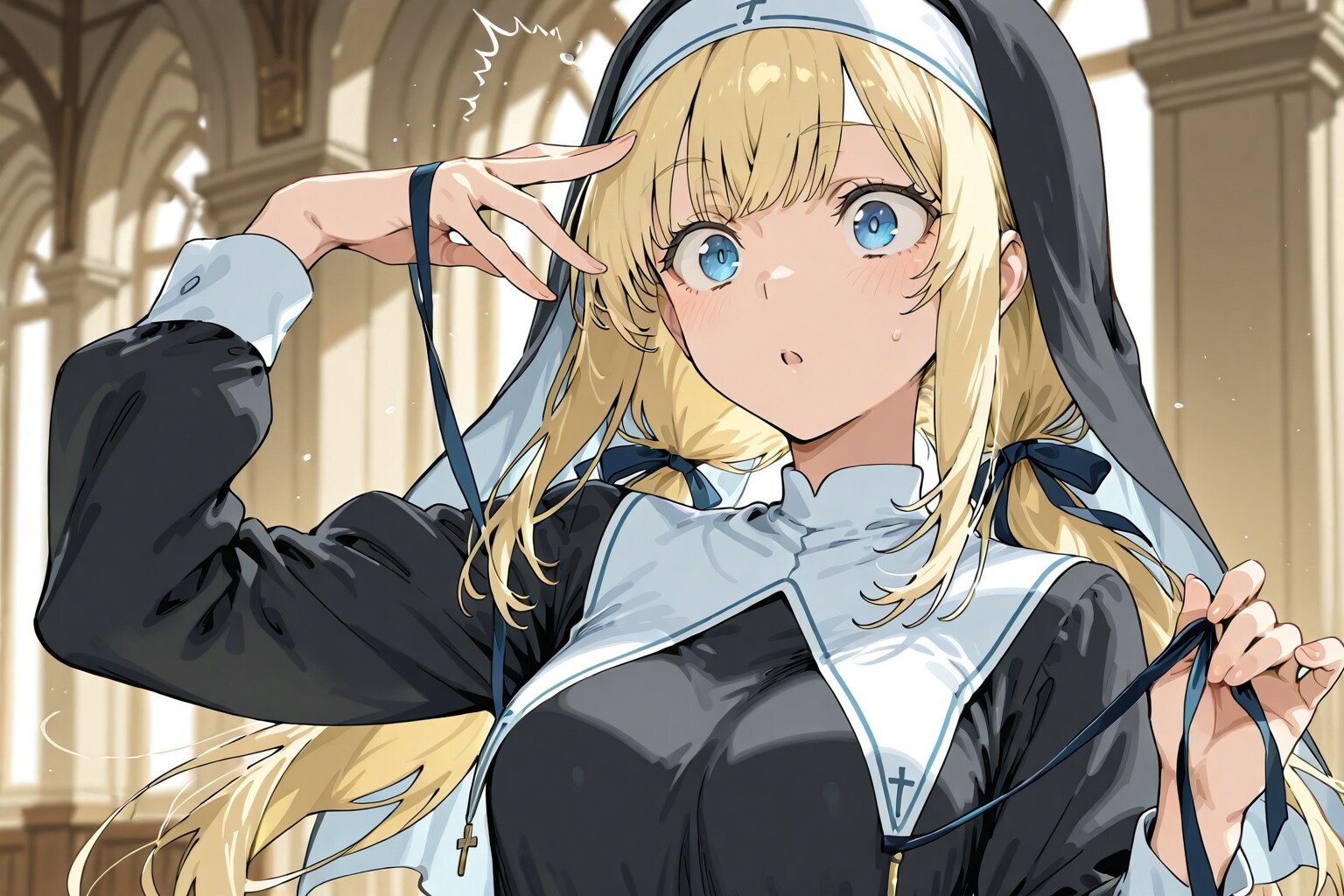 あらら絡まる髪リボン | の人気AIイラスト・グラビア