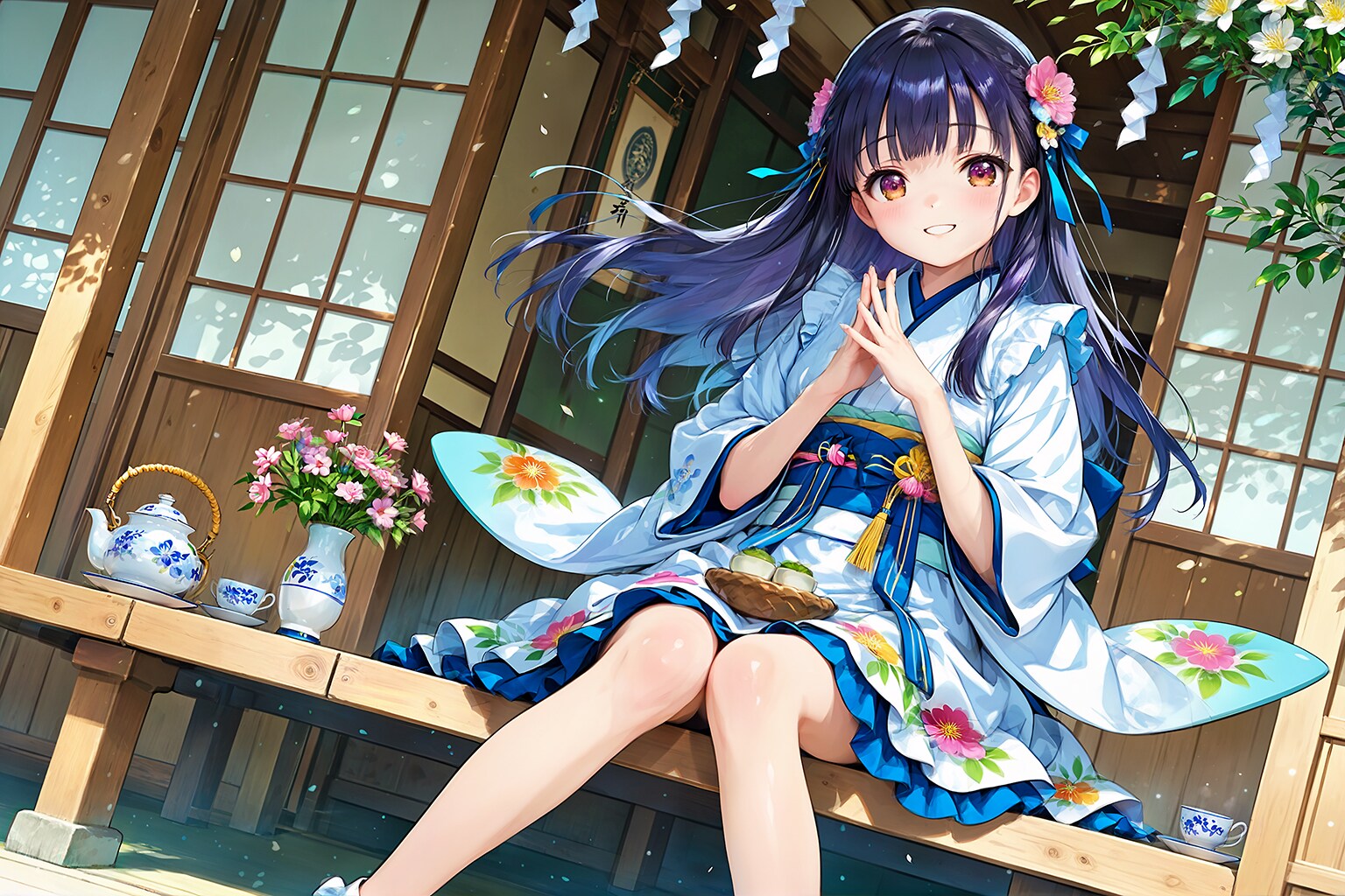 待恋の縁側 ～Where Petals Await You～