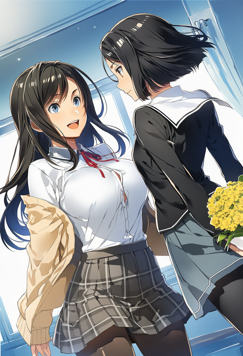 [FA] 柚月ノアさんを祝いたい！ | の人気AIイラスト・グラビア