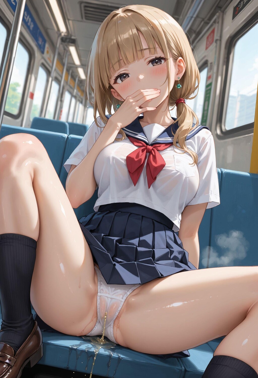 どうしよう…私お漏らししちゃってる♡①