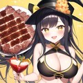 ヘソ出しチャイナドレスと赤身肉の天ぷらです 7枚目