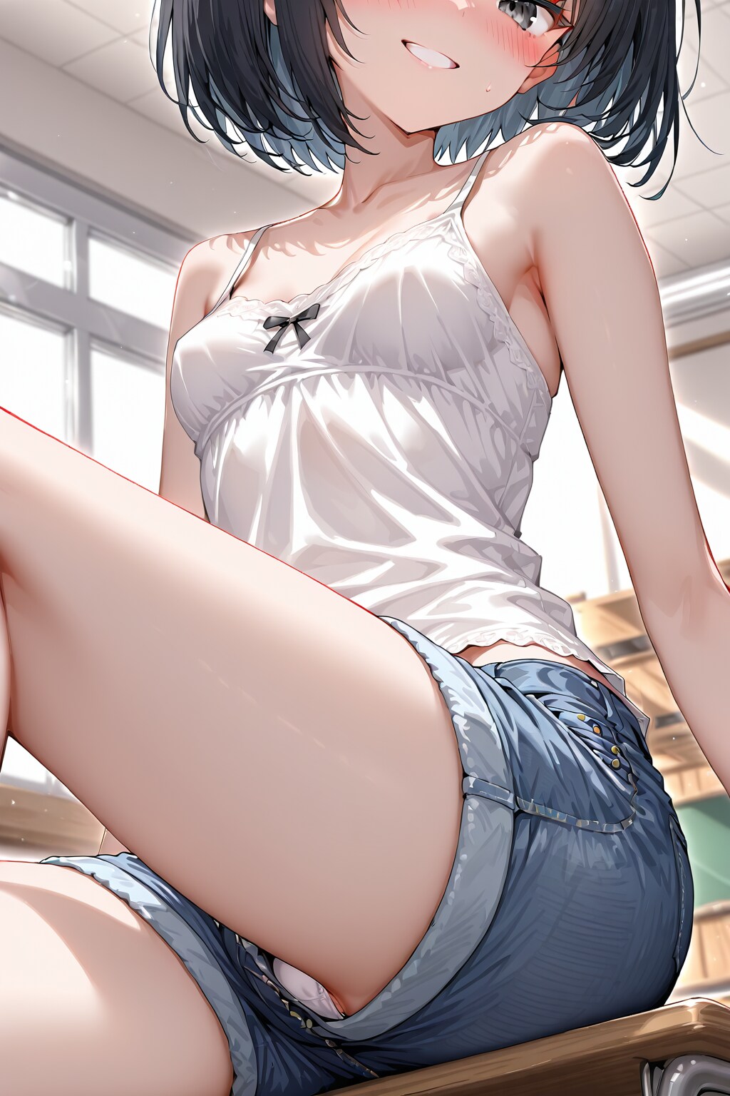 りえちゃんと教室で(3)