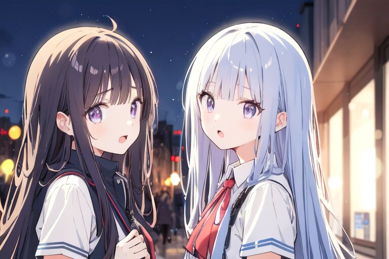 ふたりのあいうえお[ぱ] | の人気AIイラスト・グラビア