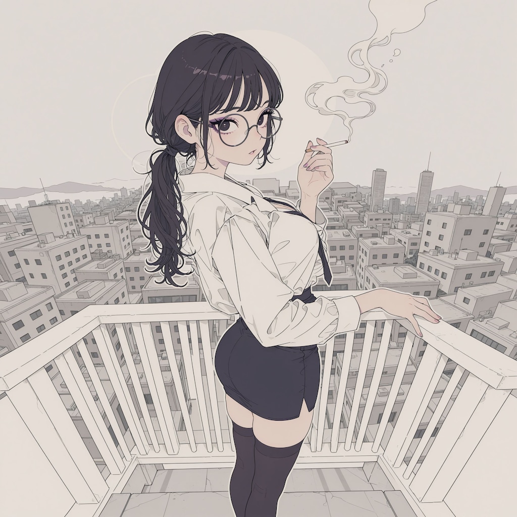 朝の一服