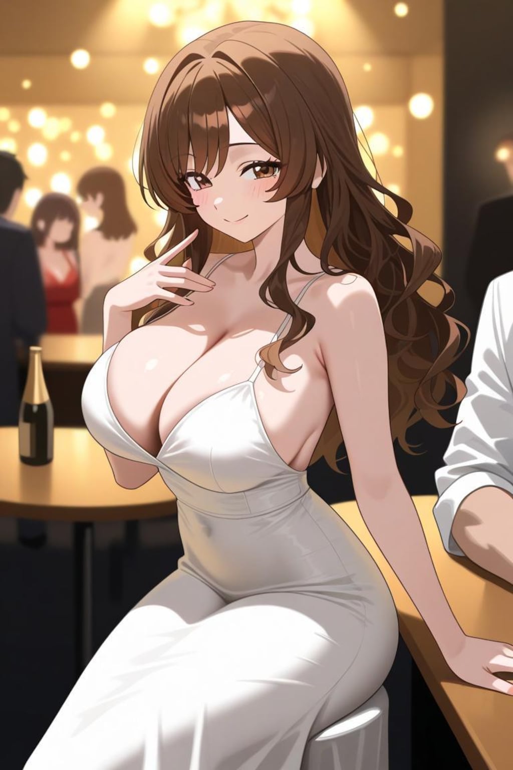 うちの子　茶髪のお姉さん