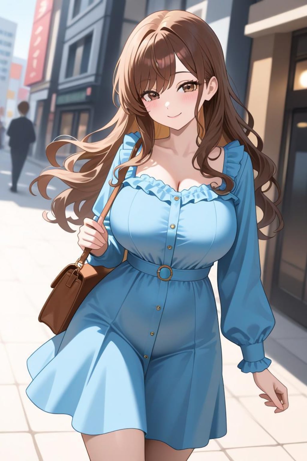 うちの子　茶髪のお姉さん