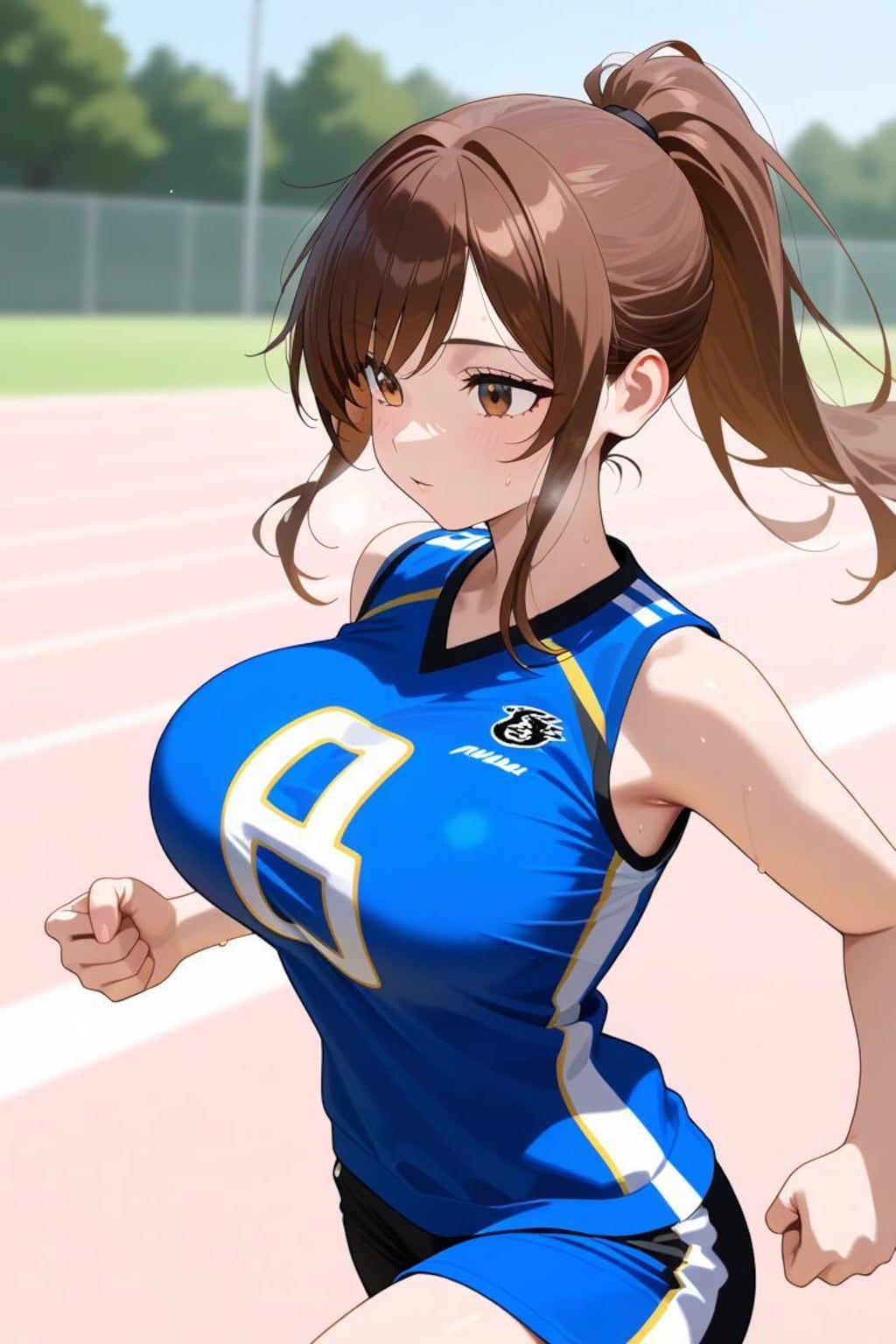 うちの子　茶髪のお姉さん