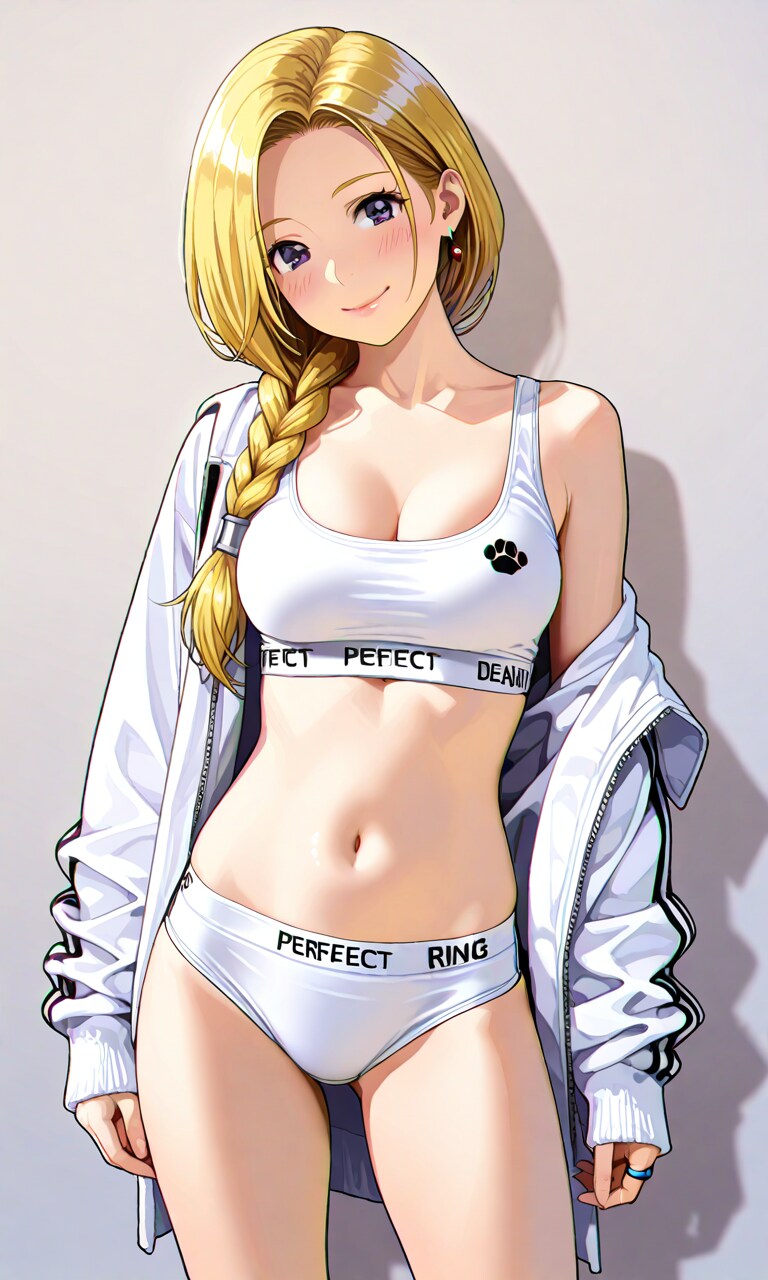 ジャージを脱いだビアンカさん
