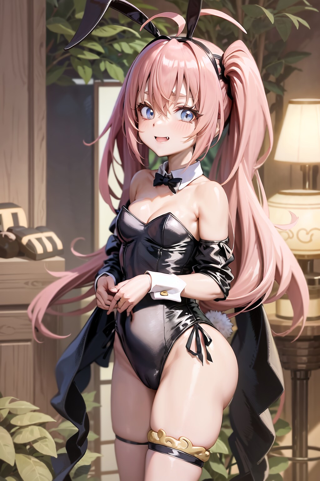 ミリム「へぇこーゆー格好も好きなんだぁ」