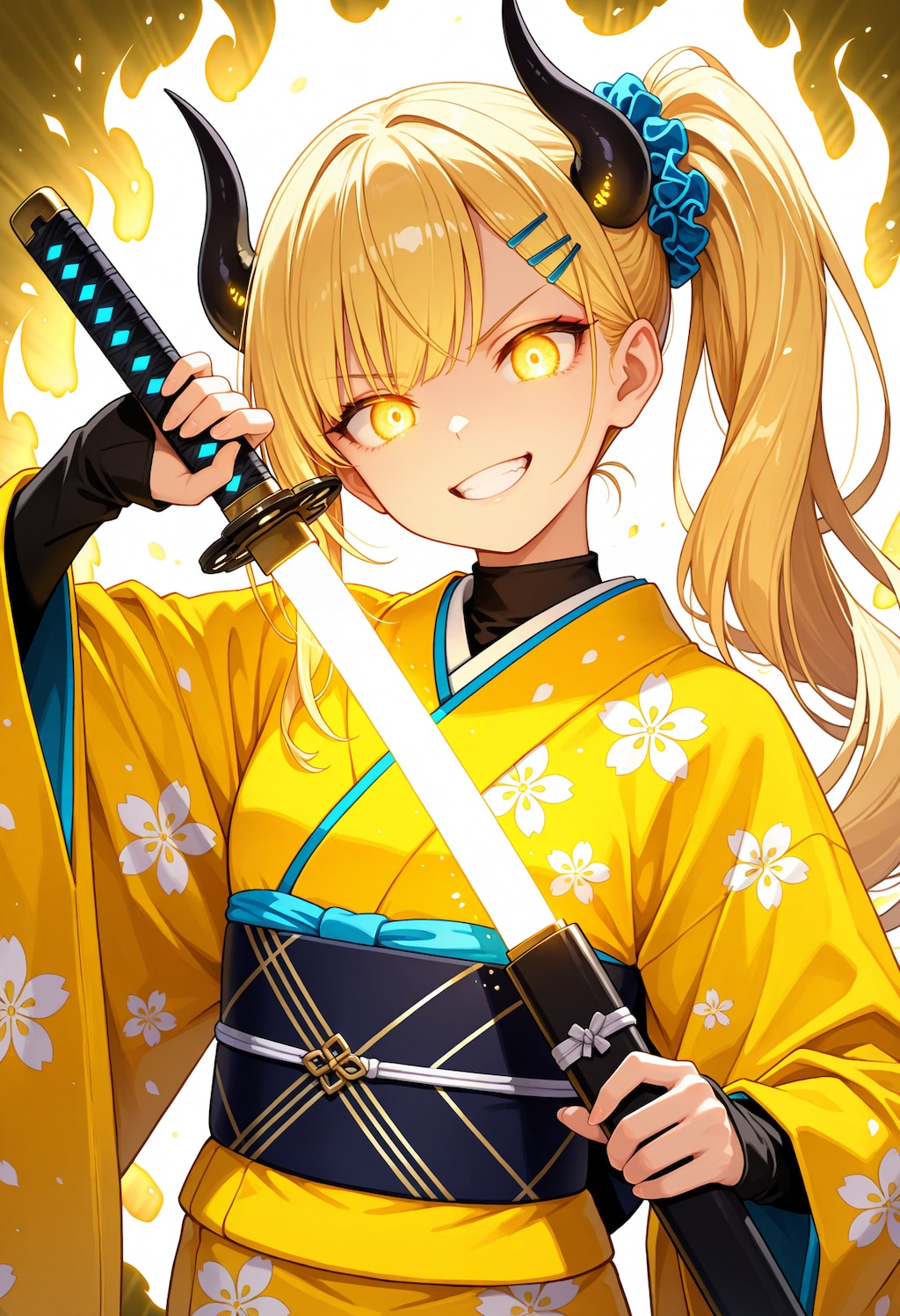 抜刀オーラと女鬼高生さん