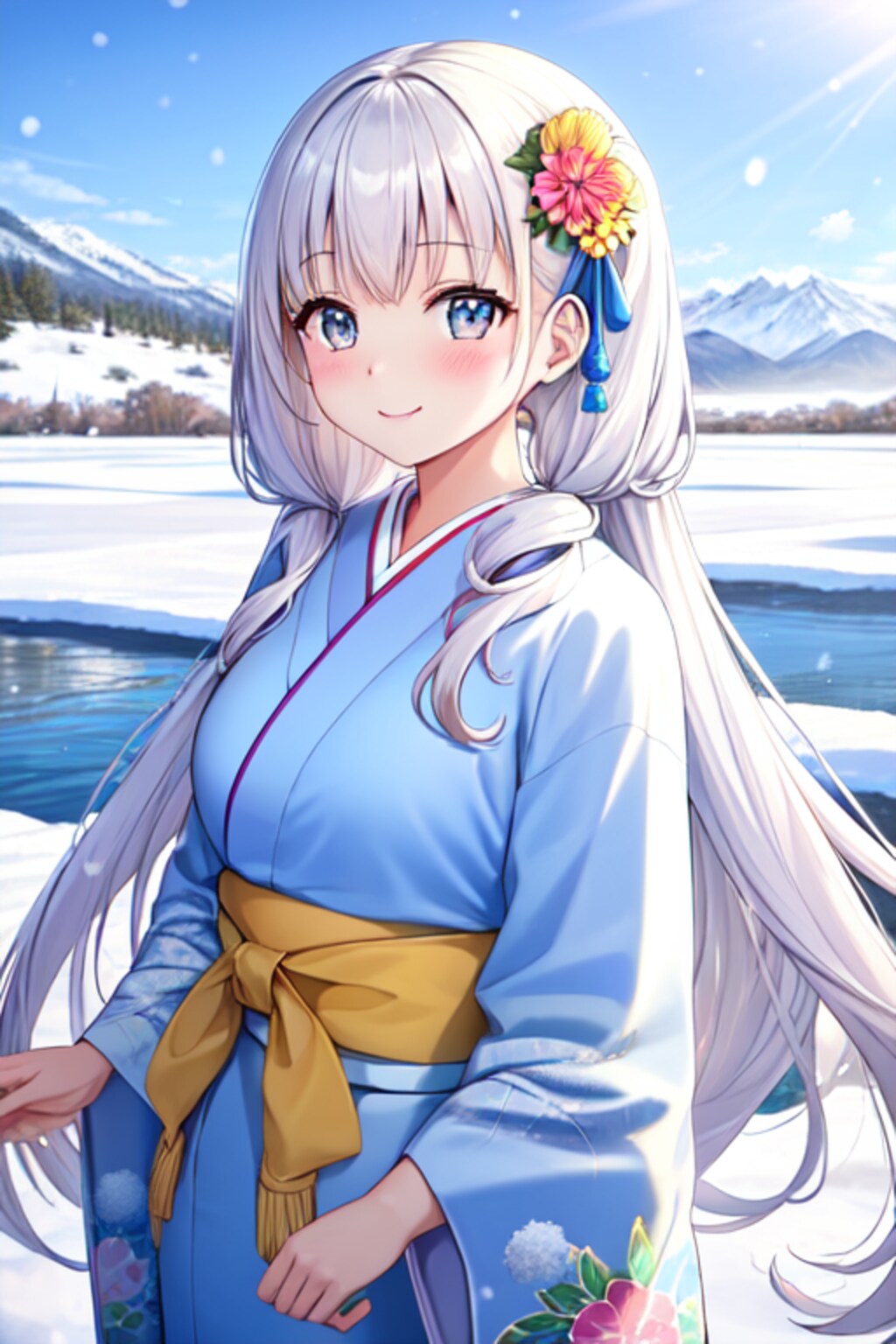 雪山の雪女ちゃんのボツ集（2025/02/08）