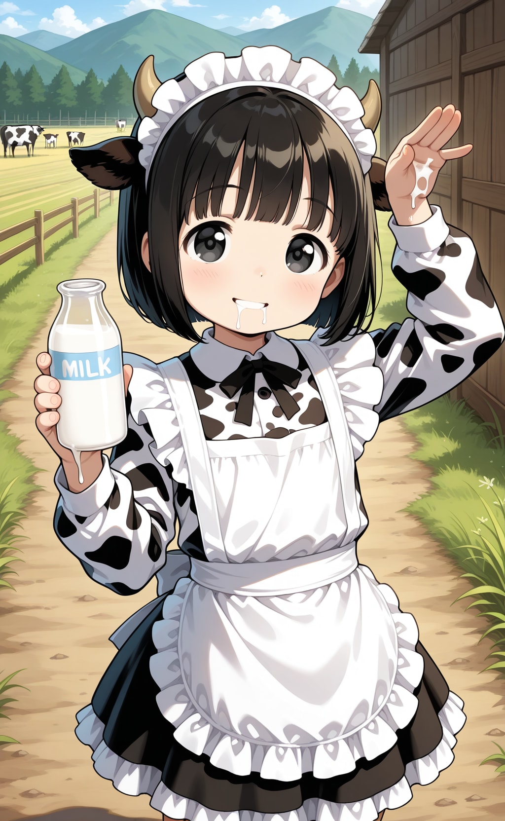 おはうし～ぃ！？