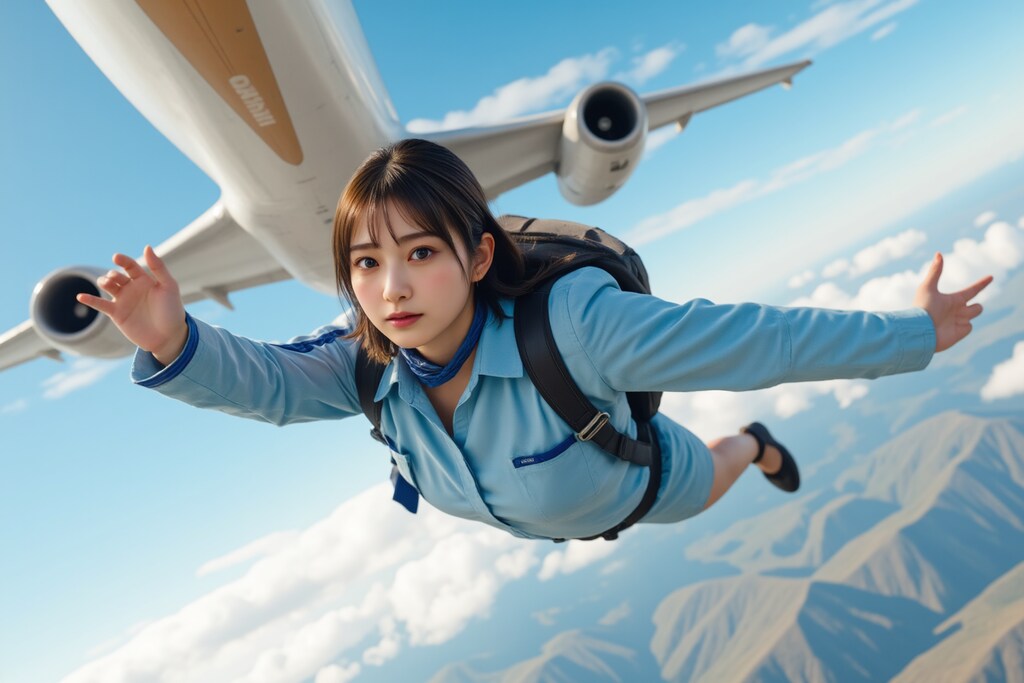 CAさんと、空の旅