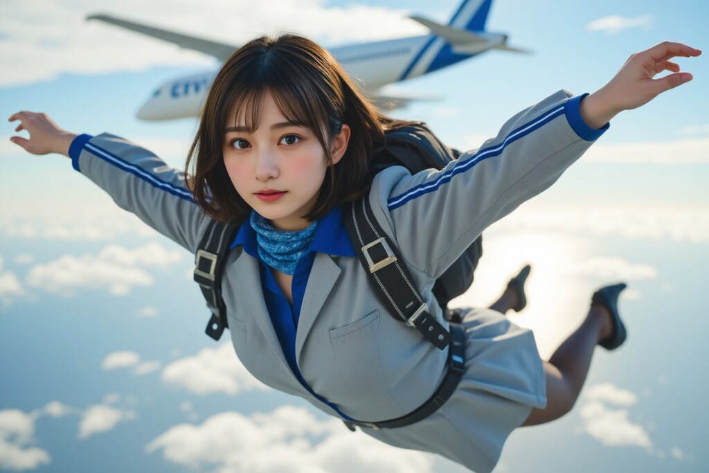 CAさんと、空の旅