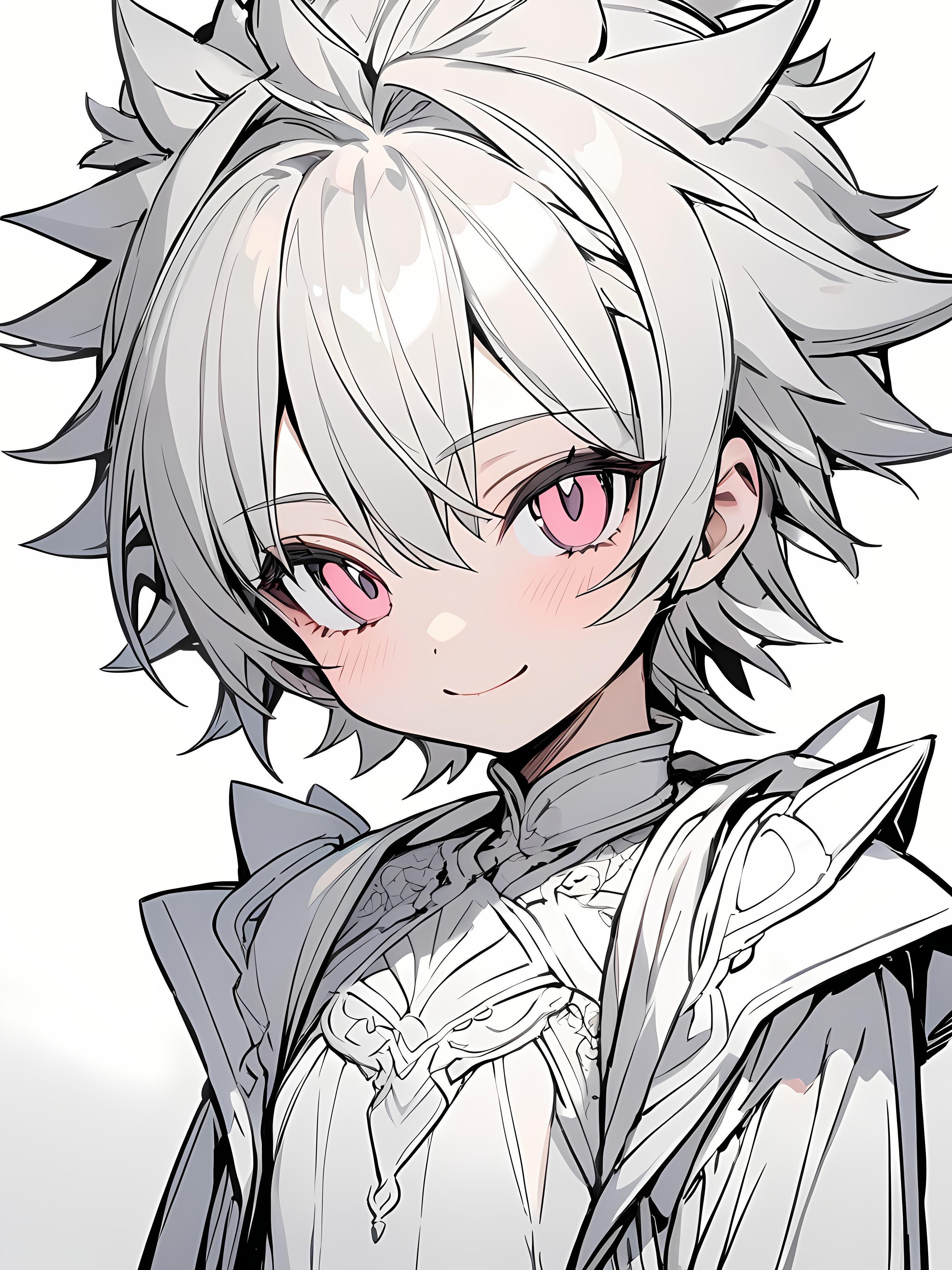灰髪ちゃん