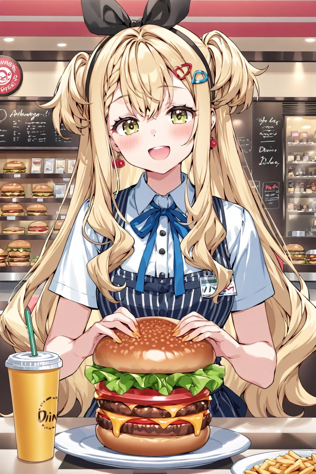 特製バーガーです