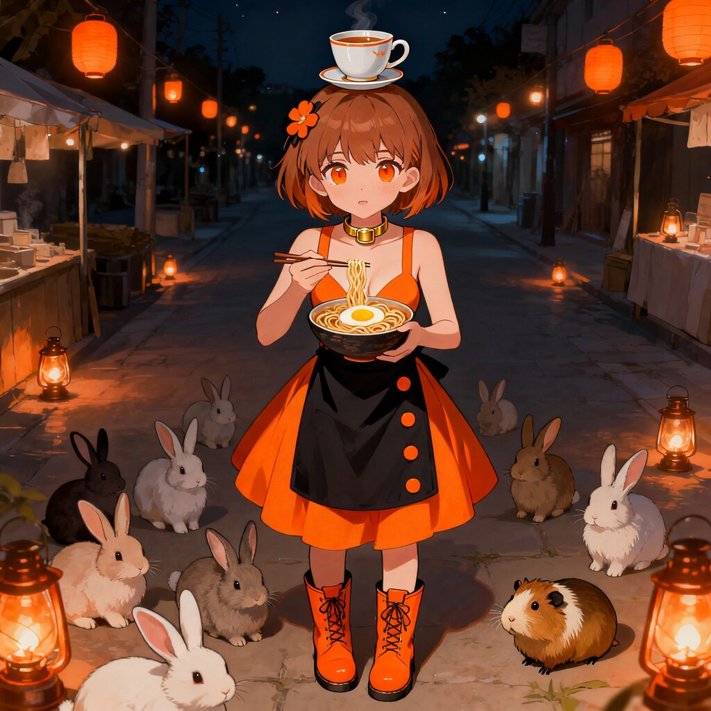 今日はラーメンの口だったハロウィンお菓子大好き系女子