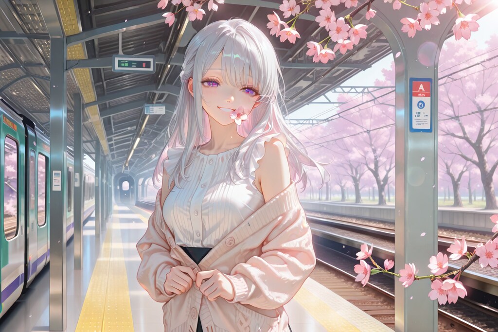 桜のトンネル